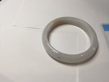 Load image into Gallery viewer, 55.5mm certified Type A 100% Natural light purple yellow brown Jadeite Jade bangle BS131-4026
