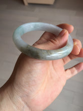 Load image into Gallery viewer, 57.5mm Certified Type A 100% Natural white/light purple/brown Jadeite Jade bangle BM51-7048
