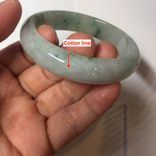 Load image into Gallery viewer, 52.3mm Certified Type A 100% Natural light green white Jadeite bangle PB290-3360
