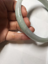 Load image into Gallery viewer, Etsy 已经列 80mm certified Type A 100% Natural sunny green purple yellow(FU LU SHOU 福禄寿) plus size Jadeite Jade bangle BG212-5428

