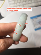 Load image into Gallery viewer, 51.8mm certified Type A 100% Natural light green clear white thin style Jadeite jade bangle PH44-9646
