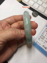 Load image into Gallery viewer, 54.3mm certified 100% natural Type A sunny green  jadeite jade bangle PB164-4654
