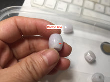 Load image into Gallery viewer, 13.5/12.5mm Type A 100% Natural light purple white Jadeite Jade LuluTong (Every road is smooth) pendant group PA135
