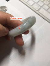 Load image into Gallery viewer, 50.5mm certified 100% natural Type A light green/purple oval jadeite jade bangle PB191
