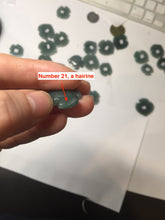 Load image into Gallery viewer, 100% Natural type A dark green/blue/black/gray Guatemala jadeite jade 3D tropical fish Pendant group PD94
