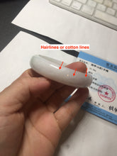 Load image into Gallery viewer, 54mm Certified type A 100% Natural light green purple white Jadeite bangle BP170-1055

