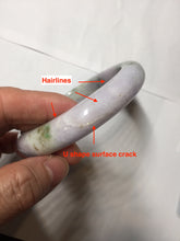 Load image into Gallery viewer, 61.5mm Certified Type A 100% Natural dark green/green/brown/black/purple chubby Jadeite bangle PB234-1099
