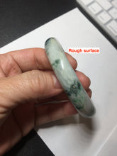 Load image into Gallery viewer, 59mm 100% natural Type A sunny green purple jadeite jade bangle BM74
