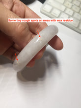 Load image into Gallery viewer, 55.8mm certified Type A 100% Natural light purple yellow brown Jadeite Jade bangle BS134-4017
