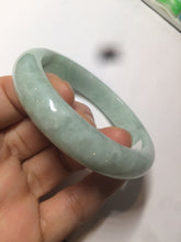 Load image into Gallery viewer, 56.4mm 100% natural Type A sunny green/brown/white jadeite jade bangle AX47-2831

