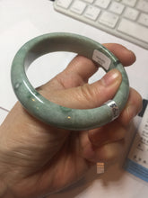 Load image into Gallery viewer, 56.3mm Certified Type A 100% Natural dark green/gray/black Jadeite Jade bangle PA6-3474 ($29.99 group)
