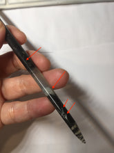 Load image into Gallery viewer, 18cm 100% Natural yellow gray black Xiu Jade (Serpentine) Hairpin AW52 Add on item
