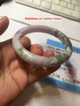 Load image into Gallery viewer, 卖了 62.3mm certified 100% natural Type A purple white brown jadeite jade bangle AZ157-4009

