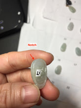 Load image into Gallery viewer, 100% Natural type A light green/light green/white/purple/gray jadeite Jade RuYi(如意) pendant PJ130
