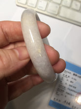 Load image into Gallery viewer, 57.5mm certified Type A 100% Natural light purple yellow brown Jadeite Jade bangle BS132-4014
