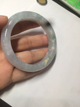 Load image into Gallery viewer, 54.4mm Certified Type A 100% Natural green/white/purple Jadeite Jade bangle AX43-7720
