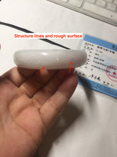 Load image into Gallery viewer, 54mm Certified type A 100% Natural light green purple white Jadeite bangle BP170-1055
