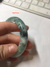 Load image into Gallery viewer, 52.8mm Certified type A 100% Natural forest green Jadeite bangle PE47-(1767)

