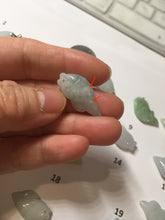 Load image into Gallery viewer, 100% Natural type A clear/green/ purple/white jadeite jade 3D fish Pendant PH111 Add on item
