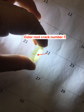 Load image into Gallery viewer, Size 4 1/2 -8 1/2 100% natural type A icy watery light green yellow gray black jadeite jade band ring PC226
