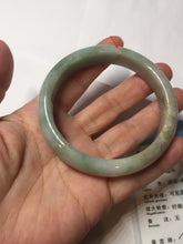 Load image into Gallery viewer, 58.4mm certified 100% natural Type A light green white purple brown jadeite bangle PD162-6320
