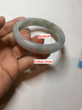 Load image into Gallery viewer, 57.5mm Certified Type A 100% Natural light green black brown jadeite Jade bangle PC95-0337
