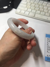Load image into Gallery viewer, 55.8mm certified Type A 100% Natural light purple yellow brown Jadeite Jade bangle BS134-4017
