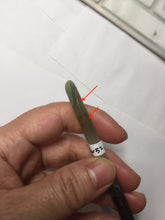 Load image into Gallery viewer, 18cm 100% Natural yellow gray black Xiu Jade (Serpentine) Hairpin AW52 Add on item

