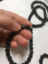 Load image into Gallery viewer, AllaboutjadeCanada.com only. 6.5-7.5mm 100% natural black/blue/green/brown(Wuji, Mocui) jadeite jade beads bracelet AK8 (Add on item, not sale individually. ) .
