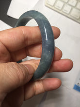 Load image into Gallery viewer, 62.2mm Certified Type A 100% Natural dark green/purple/blue/gray/black Guatemala Jadeite bangle AZ143-6427
