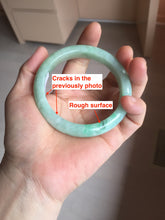 Load image into Gallery viewer, 58mm certified 100% natural Type A sunny green red jadeite jade bangle PB167-4661
