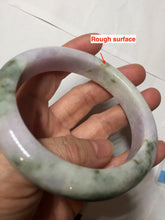 Load image into Gallery viewer, 61.5mm Certified Type A 100% Natural dark green/green/brown/black/purple chubby Jadeite bangle PB234-1099
