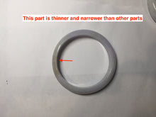 Load image into Gallery viewer, 57.7mm Certified Type A 100% Natural light purple white gray Jadeite bangle BH99-2161
