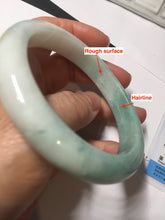 Load image into Gallery viewer, 60mm Certified Type A 100% Natural green white yellow Jadeite bangle PA264-3839
