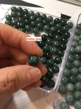 Load image into Gallery viewer, 10mm Type A 100% Natural light green dark green blue black gray Guatemala Jadeite Jade bead pendant group PB298  Add on item. No sale alone.
