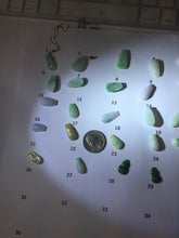 Load image into Gallery viewer, 100% Natural type A sunny green white purple yellow Jadeite Jade blessed melon pendant group PA209
