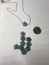 Load image into Gallery viewer, 10-10.5mm 100% Natural type A green dark green blue black gray 3D Guatemala Jadeite Jade star pendant group BS140 add on item
