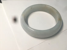 Load image into Gallery viewer, 56.7mm Type A 100% Natural light green yellow Jadeite Jade bangle GC4
