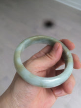 Load image into Gallery viewer, 58mm Certified Type A 100% Natural green/yellow Jadeite Jade bangle A78-4330
