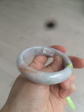 Load image into Gallery viewer, 51mm type A 100% natural certified green/purple/red jadeite jade bangle U80-0744((Clearance item with big defects)
