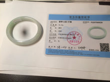 Load image into Gallery viewer, 50.1mm Certified Type A 100% Natural light green Jadeite Jade bangle Z115-6628

