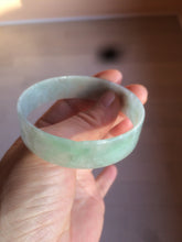 Load image into Gallery viewer, 54.3mm Certified Type A 100% Natural apple green thin jadeite jade bangle AQ47-8070
