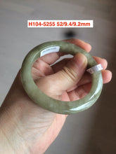 Load image into Gallery viewer, Sale! 49-54mm certified Type A 100% Natural dark green/white/black Jadeite Jade bangle with defects group GC30
