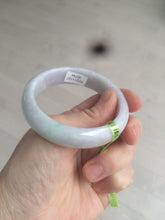 Load image into Gallery viewer, 51mm type A 100% natural certified green/purple/red jadeite jade bangle U80-0744((Clearance item with big defects)
