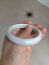 Load image into Gallery viewer, 53.9mm certified Type A 100% Natural sunny green purple Jadeite Jade bangle GC18-1846 (add on item)
