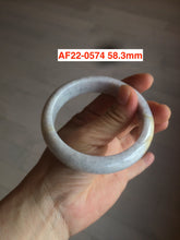 Load image into Gallery viewer, 56-65mm certified 100% Natural type A light green jadeite jade bangle group S34 (Clearance)
