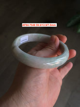 Load image into Gallery viewer, 56-65mm certified 100% Natural type A light green jadeite jade bangle group S34 (Clearance)
