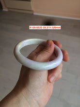 Load image into Gallery viewer, Sale! Certified type A 100% 53-61mm Natural green/white/purple Jadeite bangle group GL2
