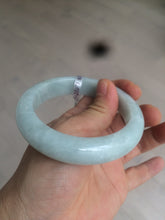 Load image into Gallery viewer, 57.6mm  certified type A 100% Natural green jadeite jade bangle AS24-2107
