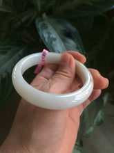 Load image into Gallery viewer, 55.9mm 100% natural Type A green/white/yellow jadeite jade bangle AF74-6211
